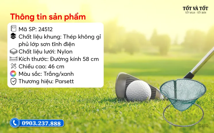 Lưới tập chip bóng Golf